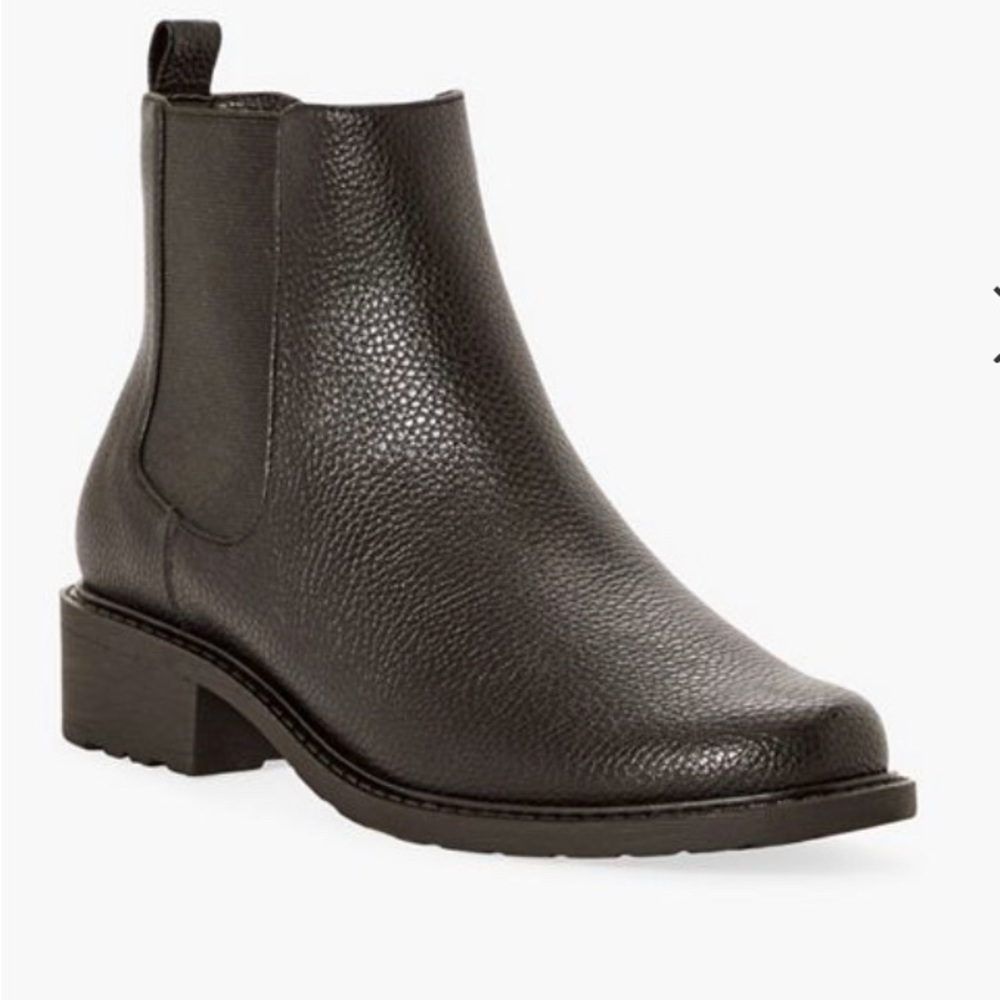 Just Fab Cypress Black Booties